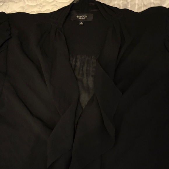 Babaton Black Women's Blouse - Picture 3 of 3